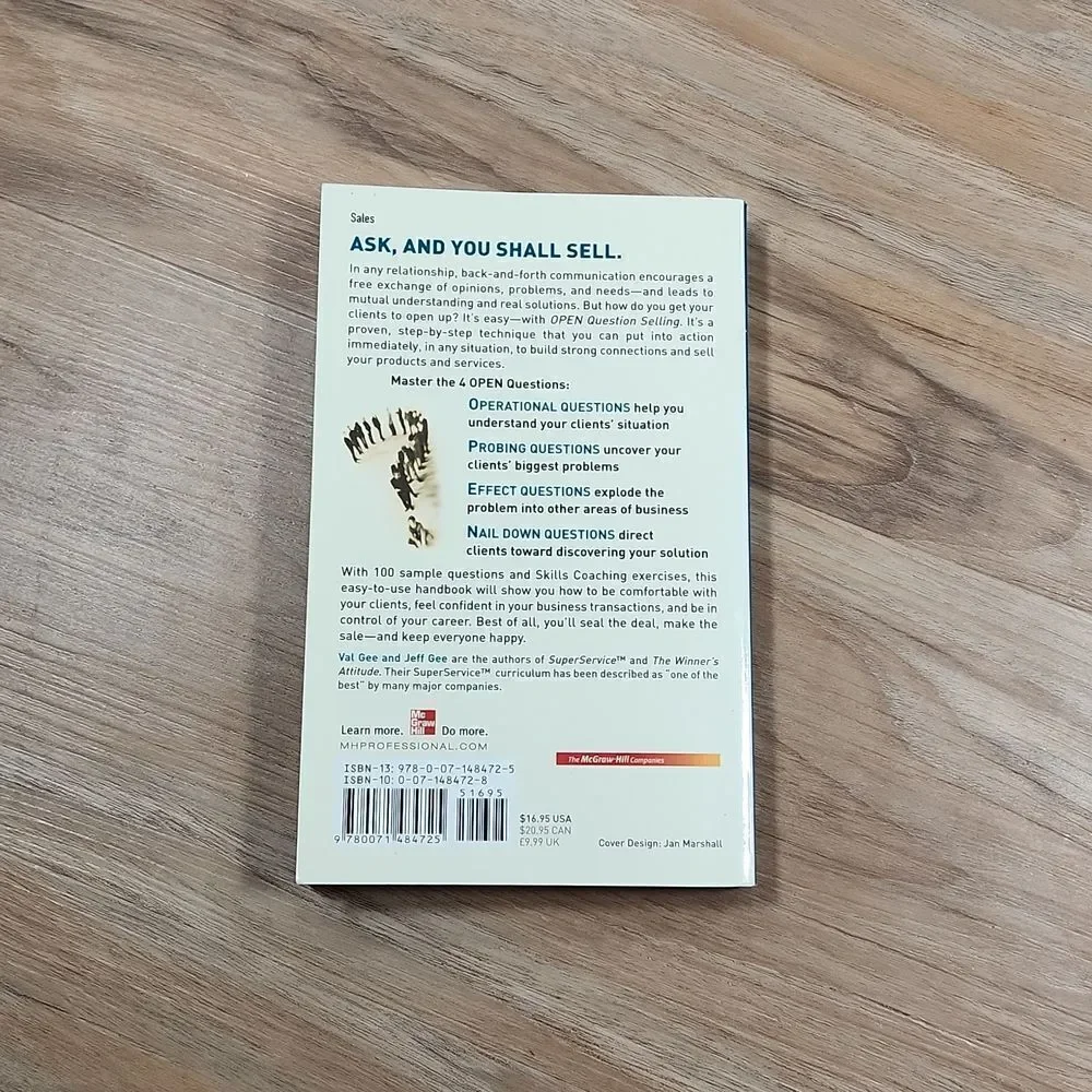 🔹️NWOT Open Question Selling Paperback Book - Picture 3 of 5